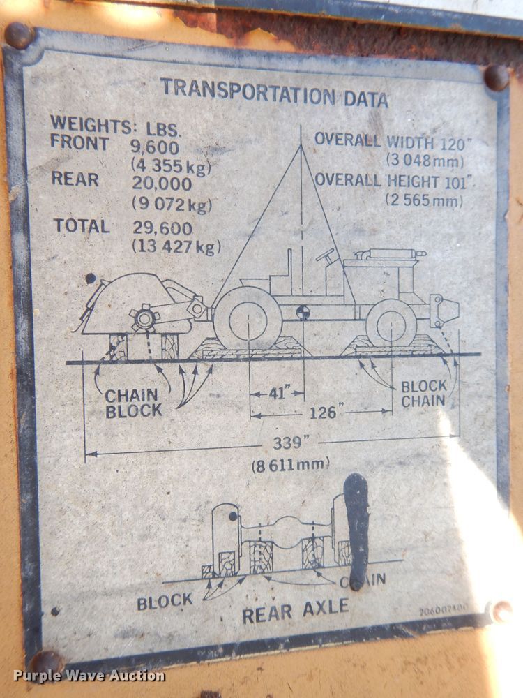 image for item DK3149 1985 Bomag MPH100  soil stabilizer / recycler
