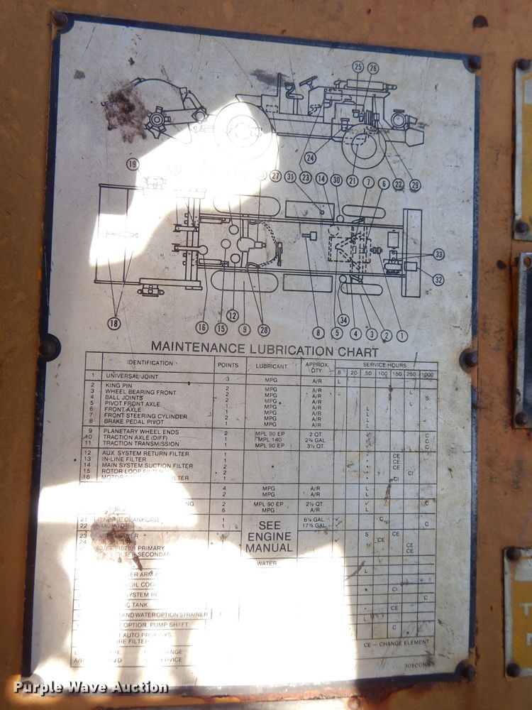 image for item DK3149 1985 Bomag MPH100  soil stabilizer / recycler