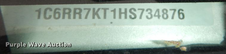 image for item DK3153 2017 Dodge Ram 1500  Crew Cab pickup truck