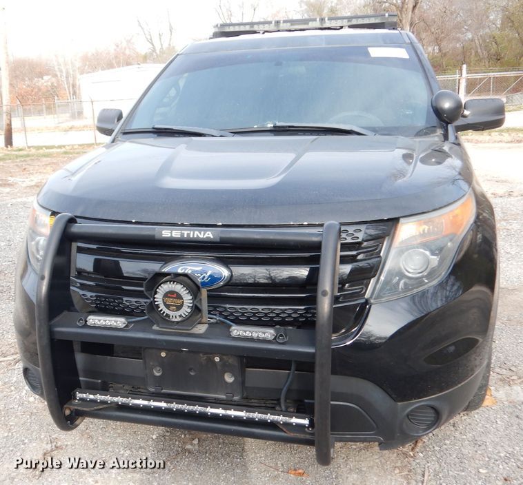 image for item DK3184 2013 Ford Explorer Police  SUV