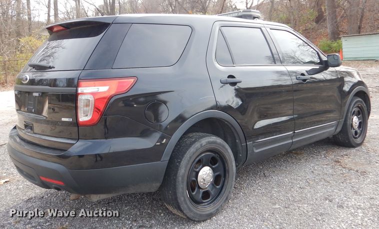 image for item DK3184 2013 Ford Explorer Police  SUV