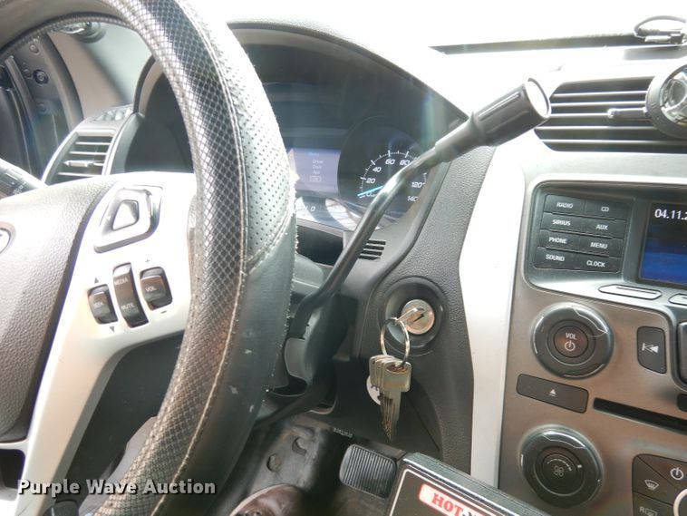 image for item DK3184 2013 Ford Explorer Police  SUV