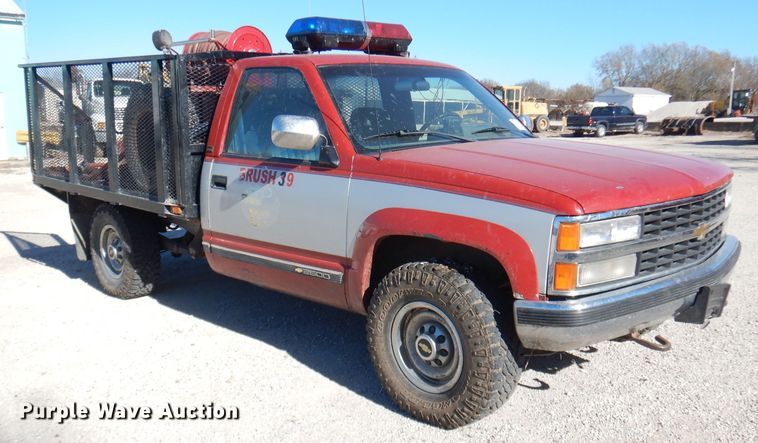 image for item DK3185 1993 Chevrolet K2500  brush fire truck