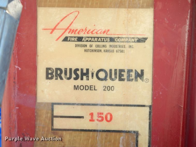 image for item DK3185 1993 Chevrolet K2500  brush fire truck