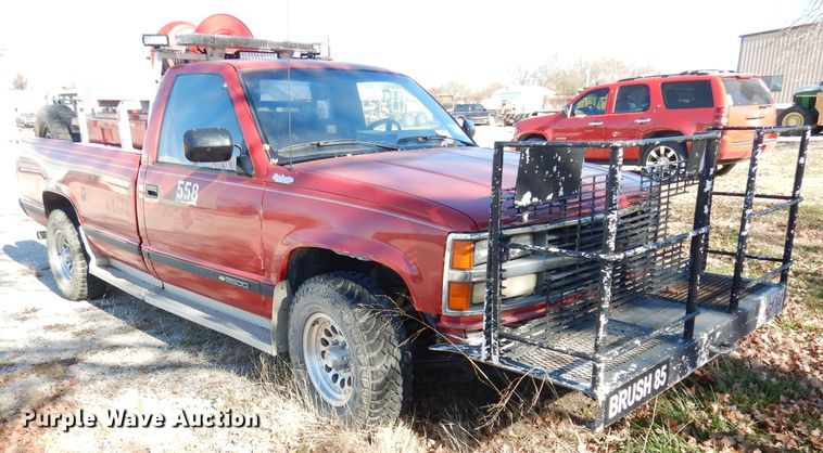 image for item DK3186 1988 Chevrolet K2500  brush fire truck