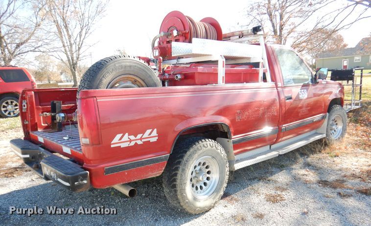 image for item DK3186 1988 Chevrolet K2500  brush fire truck