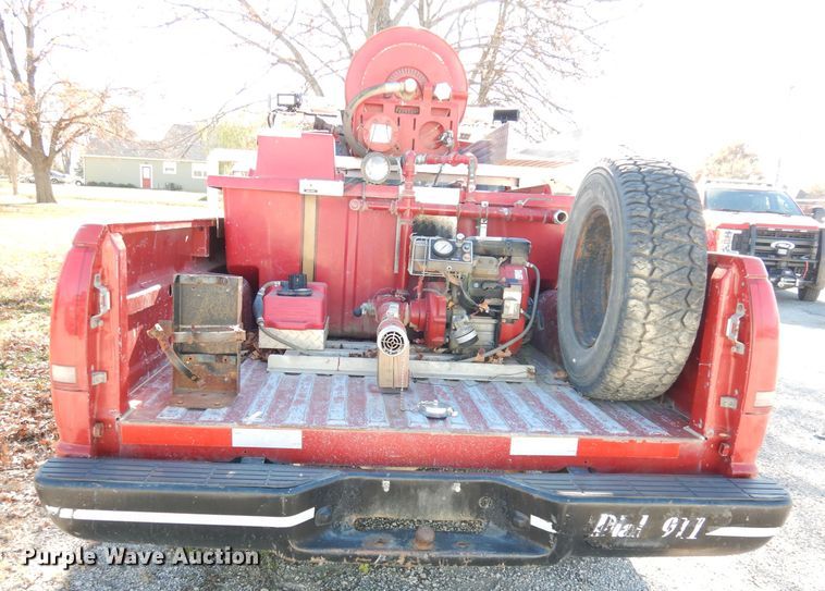 image for item DK3186 1988 Chevrolet K2500  brush fire truck