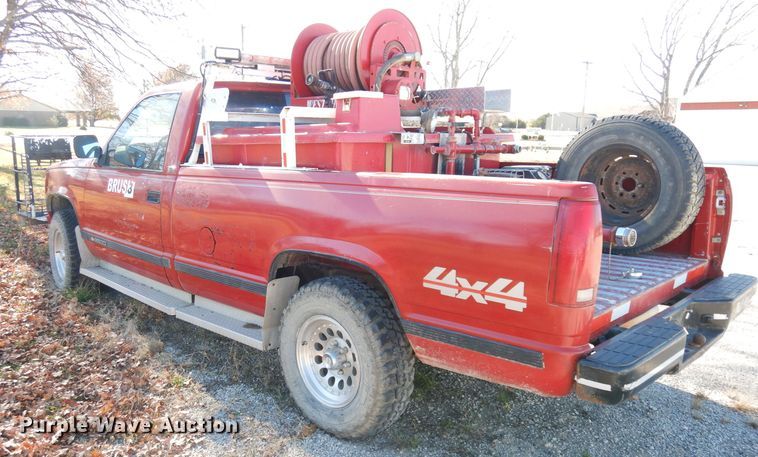 image for item DK3186 1988 Chevrolet K2500  brush fire truck