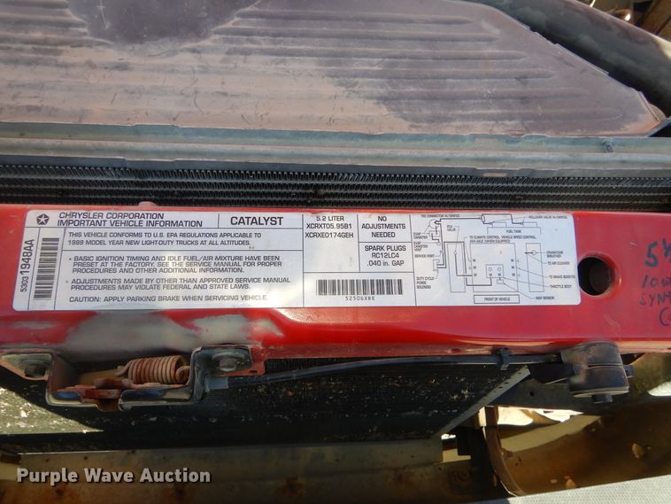 image for item DK3372 1999 Dodge Ram 1500  pickup truck