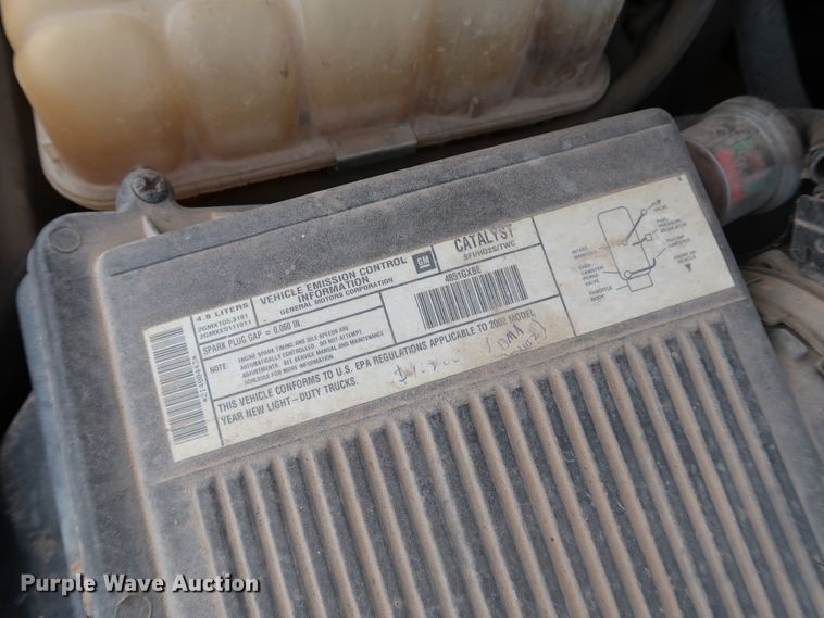 image for item DL0636 2002 Chevrolet Silverado 1500  Ext. Cab pickup truck