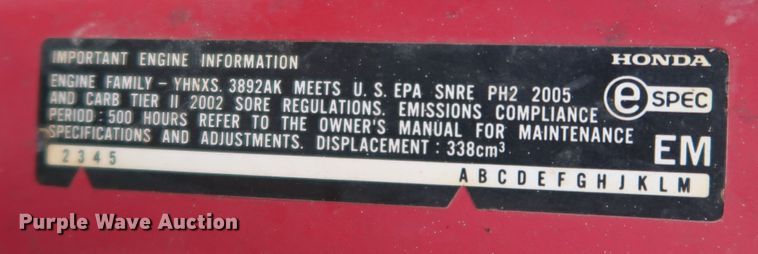 image for item DL0655 Mi-T-M Corporation 3004  pressure washer