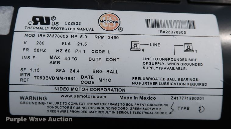 image for item DL0657 (2) air compressors