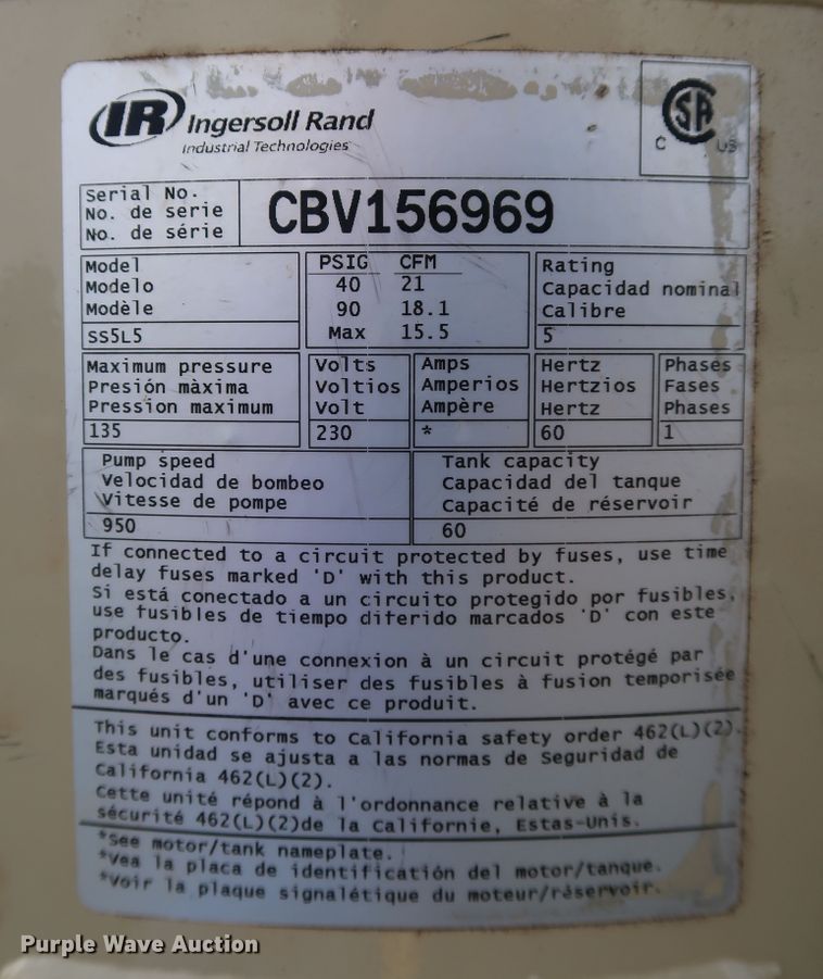 image for item DL0657 (2) air compressors