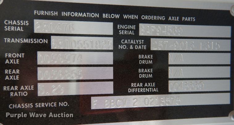 image for item DL3481 2006 Blue Bird Vision  school bus