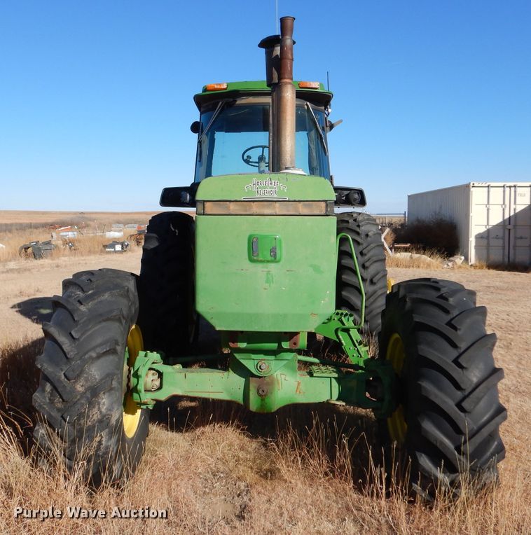 image for item DL3500 1984 John Deere 4850  MFWD tractor