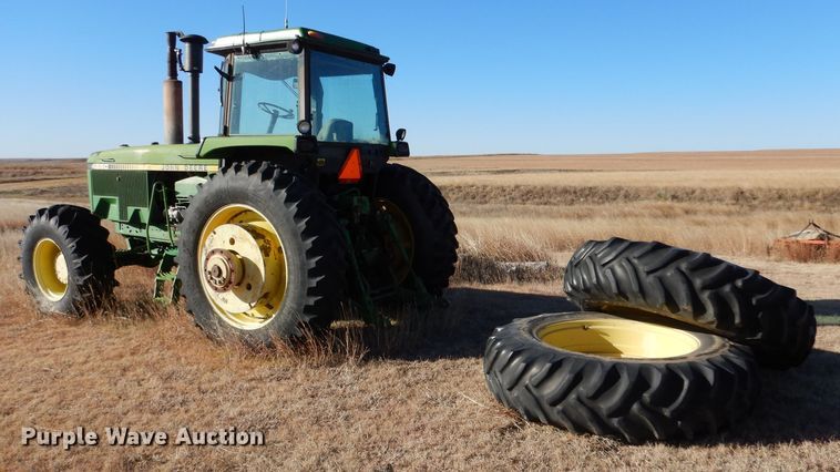 image for item DL3500 1984 John Deere 4850  MFWD tractor