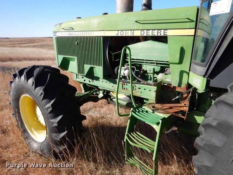 image for item DL3500 1984 John Deere 4850  MFWD tractor