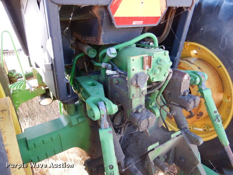image for item DL3500 1984 John Deere 4850  MFWD tractor
