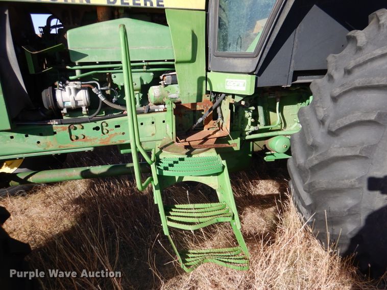 image for item DL3500 1984 John Deere 4850  MFWD tractor