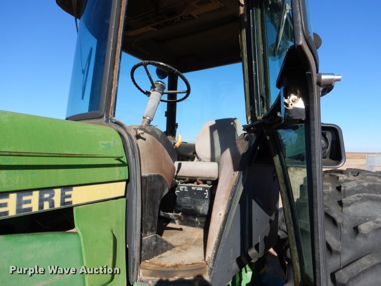 image for item DL3500 1984 John Deere 4850  MFWD tractor