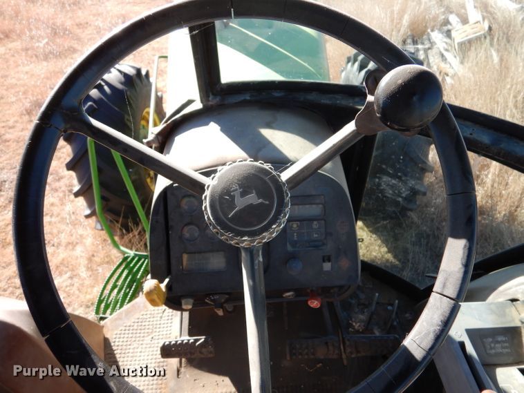 image for item DL3500 1984 John Deere 4850  MFWD tractor