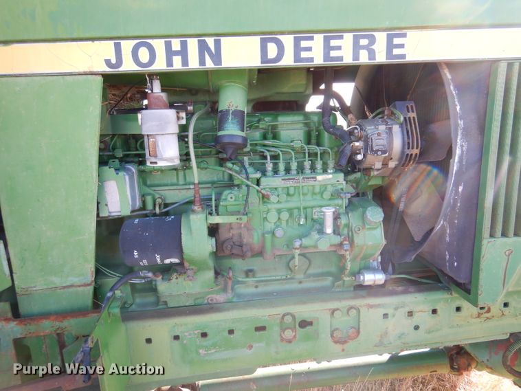image for item DL3500 1984 John Deere 4850  MFWD tractor