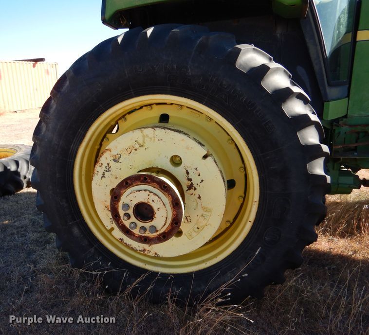 image for item DL3500 1984 John Deere 4850  MFWD tractor