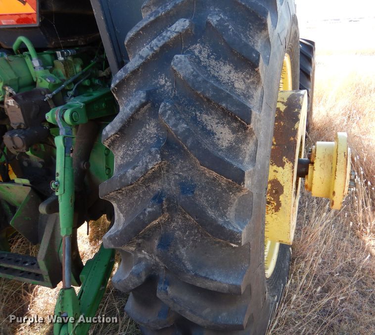 image for item DL3500 1984 John Deere 4850  MFWD tractor