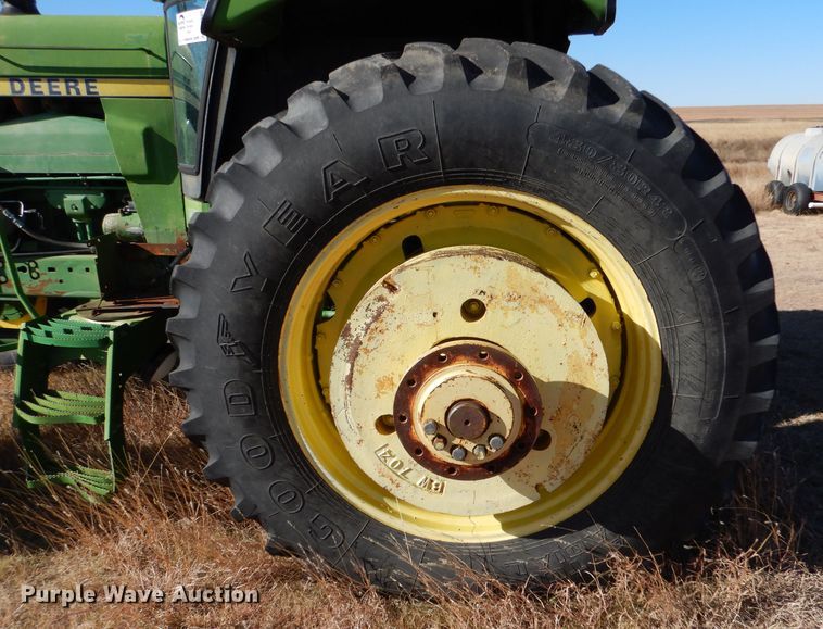 image for item DL3500 1984 John Deere 4850  MFWD tractor