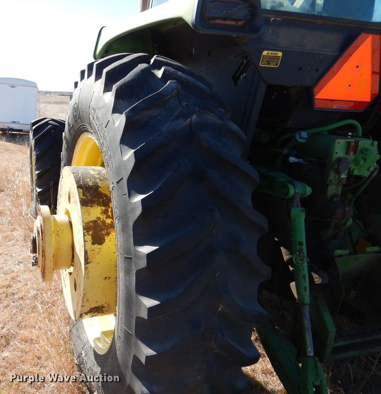 image for item DL3500 1984 John Deere 4850  MFWD tractor