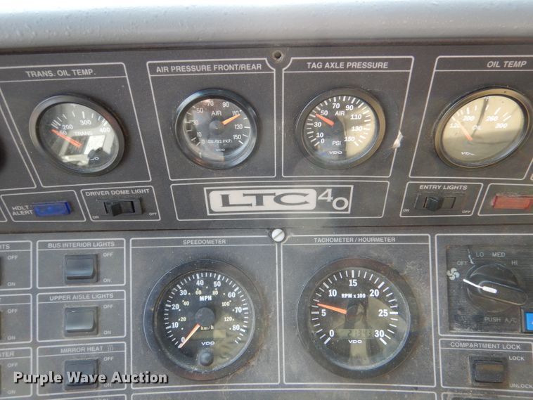 image for item DL3503 2000 Blue Bird LTC40  coach bus