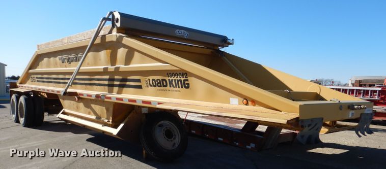 image for item DN5362 1995 Load King 2060-40-2  bottom dump trailer