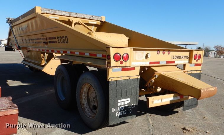 image for item DN5362 1995 Load King 2060-40-2  bottom dump trailer