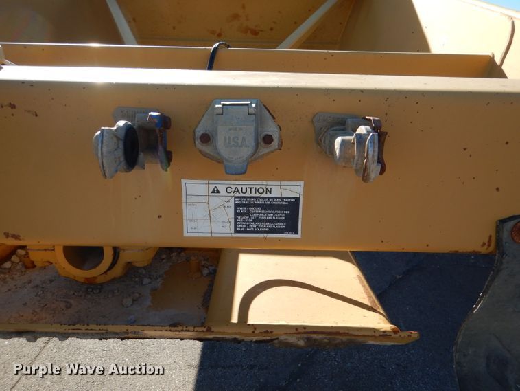 image for item DN5362 1995 Load King 2060-40-2  bottom dump trailer