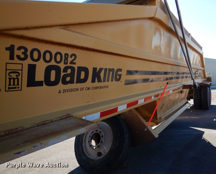 image for item DN5362 1995 Load King 2060-40-2  bottom dump trailer