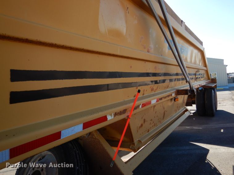 image for item DN5362 1995 Load King 2060-40-2  bottom dump trailer