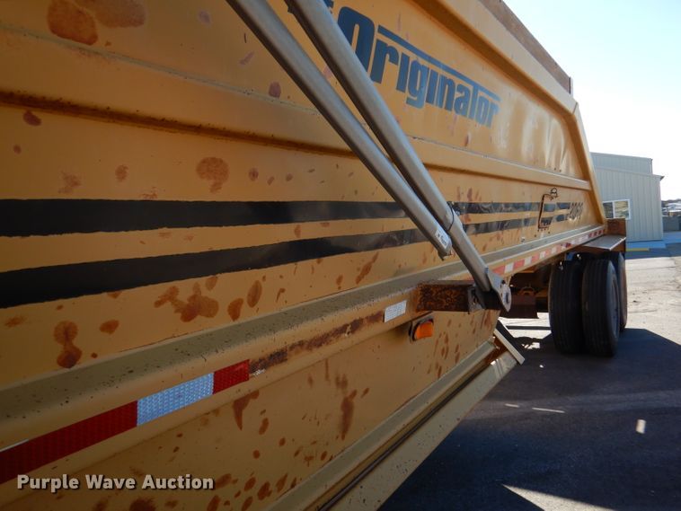 image for item DN5362 1995 Load King 2060-40-2  bottom dump trailer