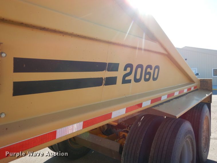 image for item DN5362 1995 Load King 2060-40-2  bottom dump trailer