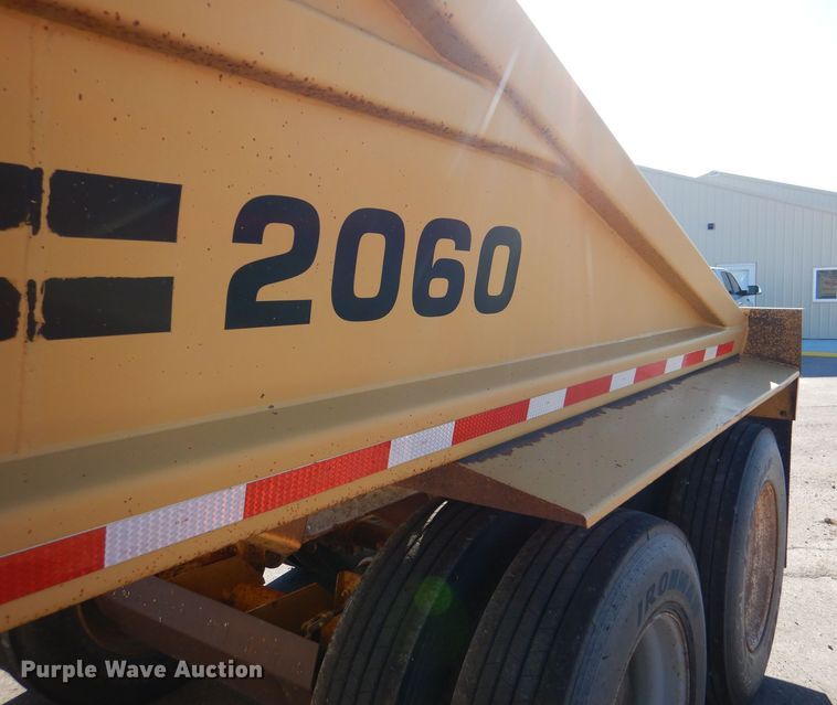 image for item DN5362 1995 Load King 2060-40-2  bottom dump trailer