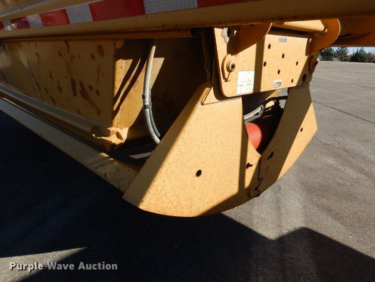 image for item DN5362 1995 Load King 2060-40-2  bottom dump trailer