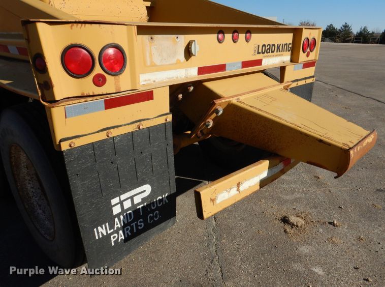 image for item DN5362 1995 Load King 2060-40-2  bottom dump trailer