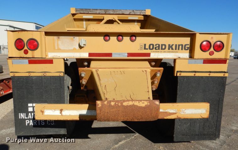 image for item DN5362 1995 Load King 2060-40-2  bottom dump trailer