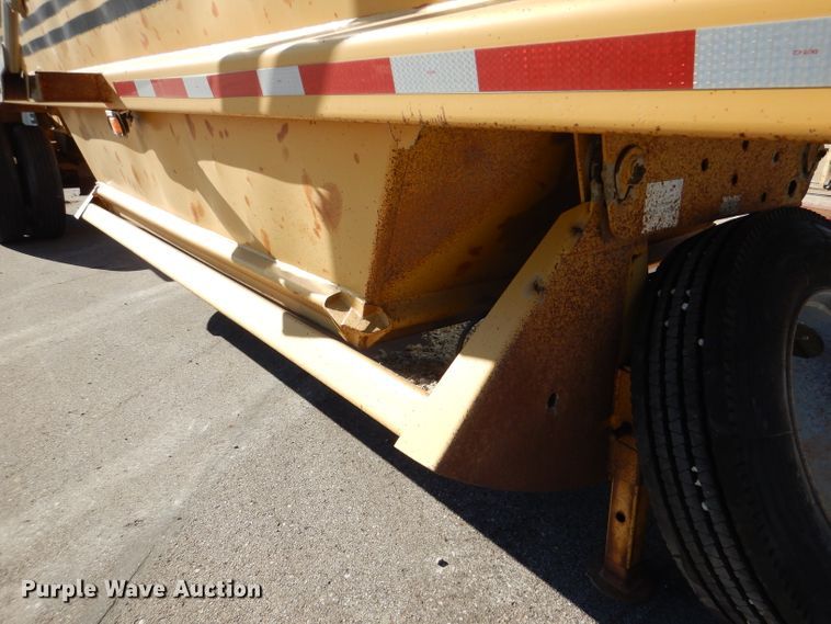 image for item DN5362 1995 Load King 2060-40-2  bottom dump trailer