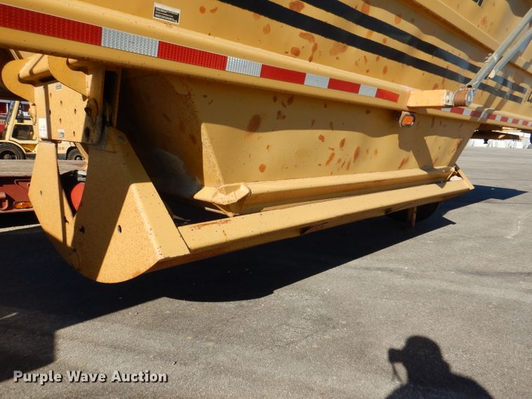 image for item DN5362 1995 Load King 2060-40-2  bottom dump trailer