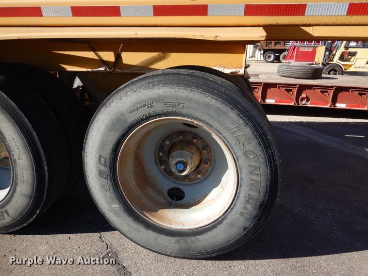 image for item DN5362 1995 Load King 2060-40-2  bottom dump trailer