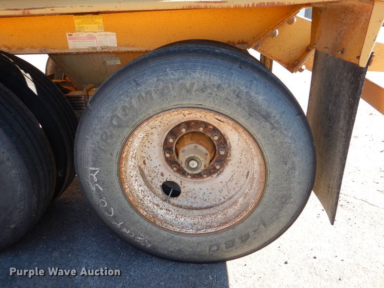 image for item DN5362 1995 Load King 2060-40-2  bottom dump trailer