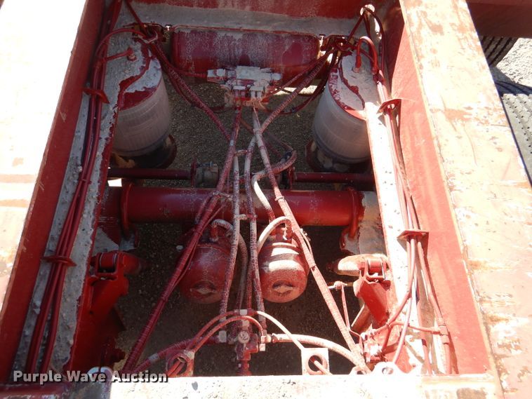 image for item DN5363 2009 Trail King TK110FG513  lowboy equipment trailer