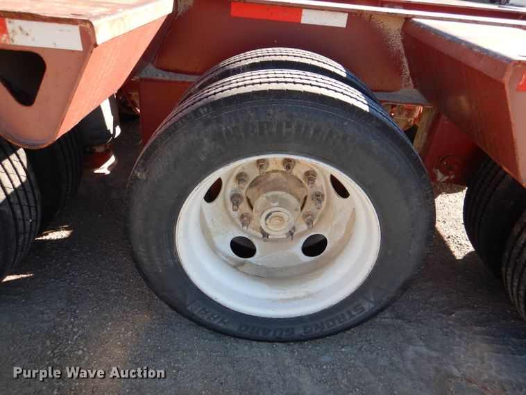 image for item DN5363 2009 Trail King TK110FG513  lowboy equipment trailer