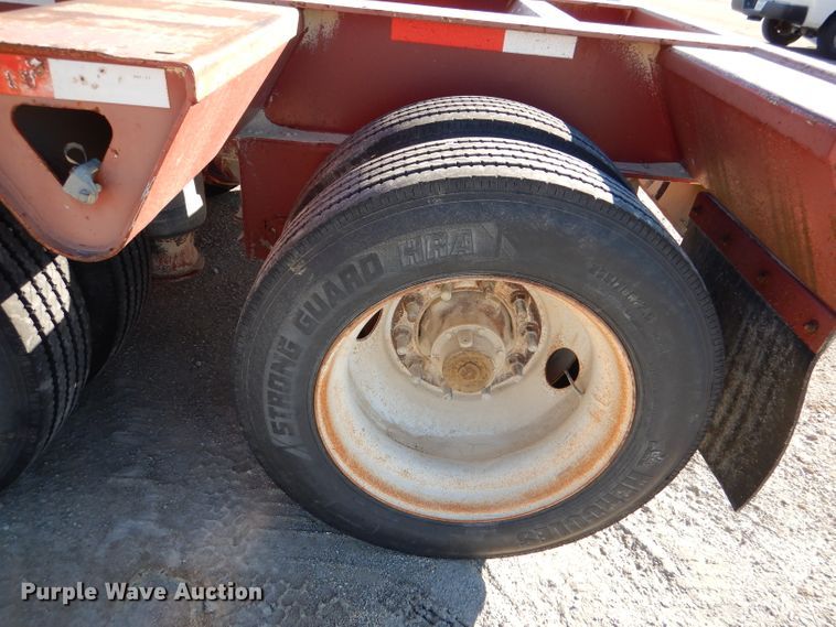 image for item DN5363 2009 Trail King TK110FG513  lowboy equipment trailer