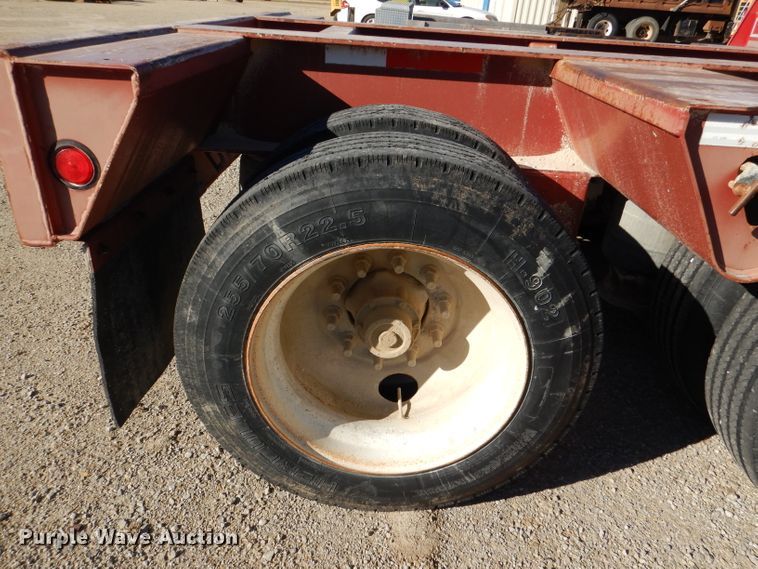 image for item DN5363 2009 Trail King TK110FG513  lowboy equipment trailer